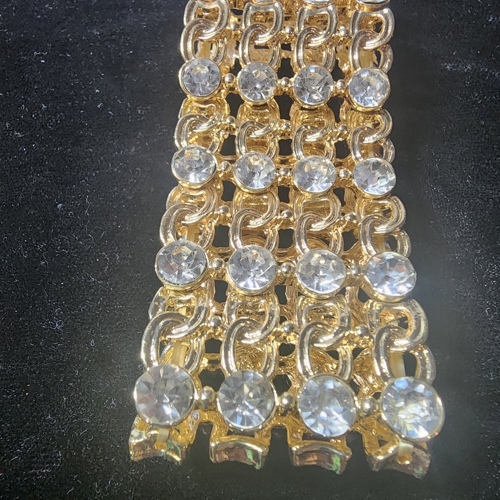 Rhinestone stretch Bracelet - Picture 5 of 7